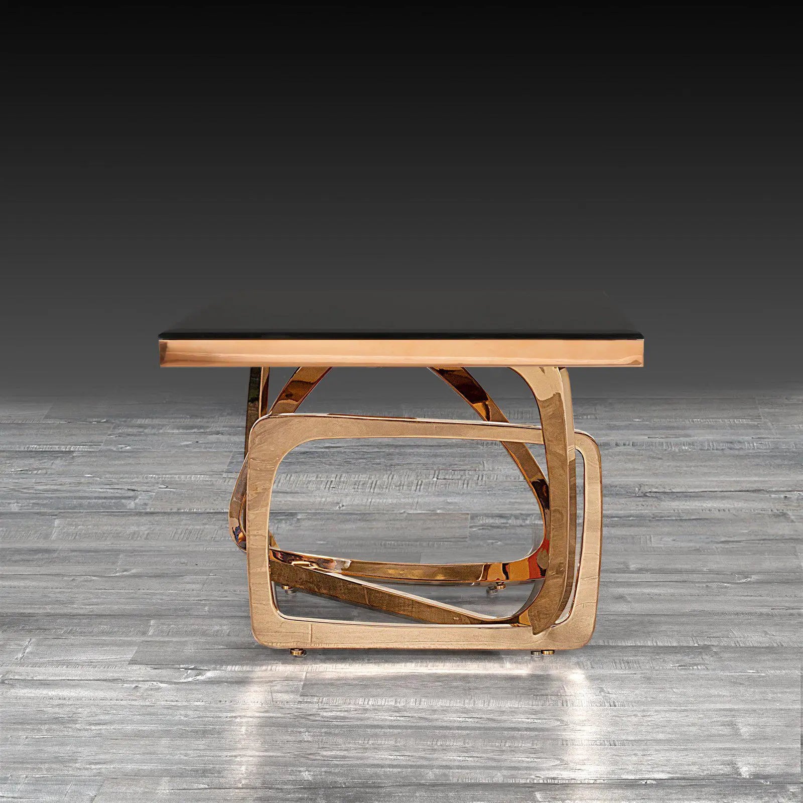 flow glass rg modern end table