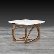 flow white rg stylish end table