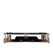 illusion silver tv stand