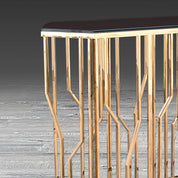 lorensia lg rg glass allamoda console table