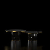 Messina Nested Zirconium Gold Coffee Table   My Store  Coffee Table