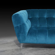 new vivien blue modern sofa set 6