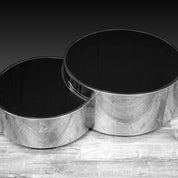 otello silver luxury coffee table