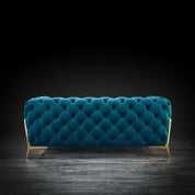 regina blue 11 sofa set