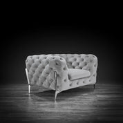 regina light gray 13 sofa set