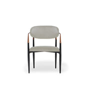 Roubi Rose Gold Beige Dining Chair