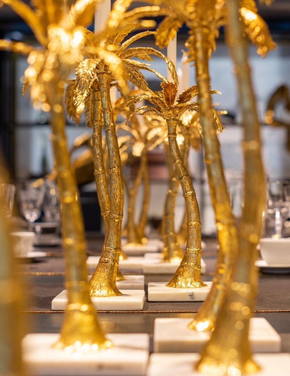 Palm Candleholders