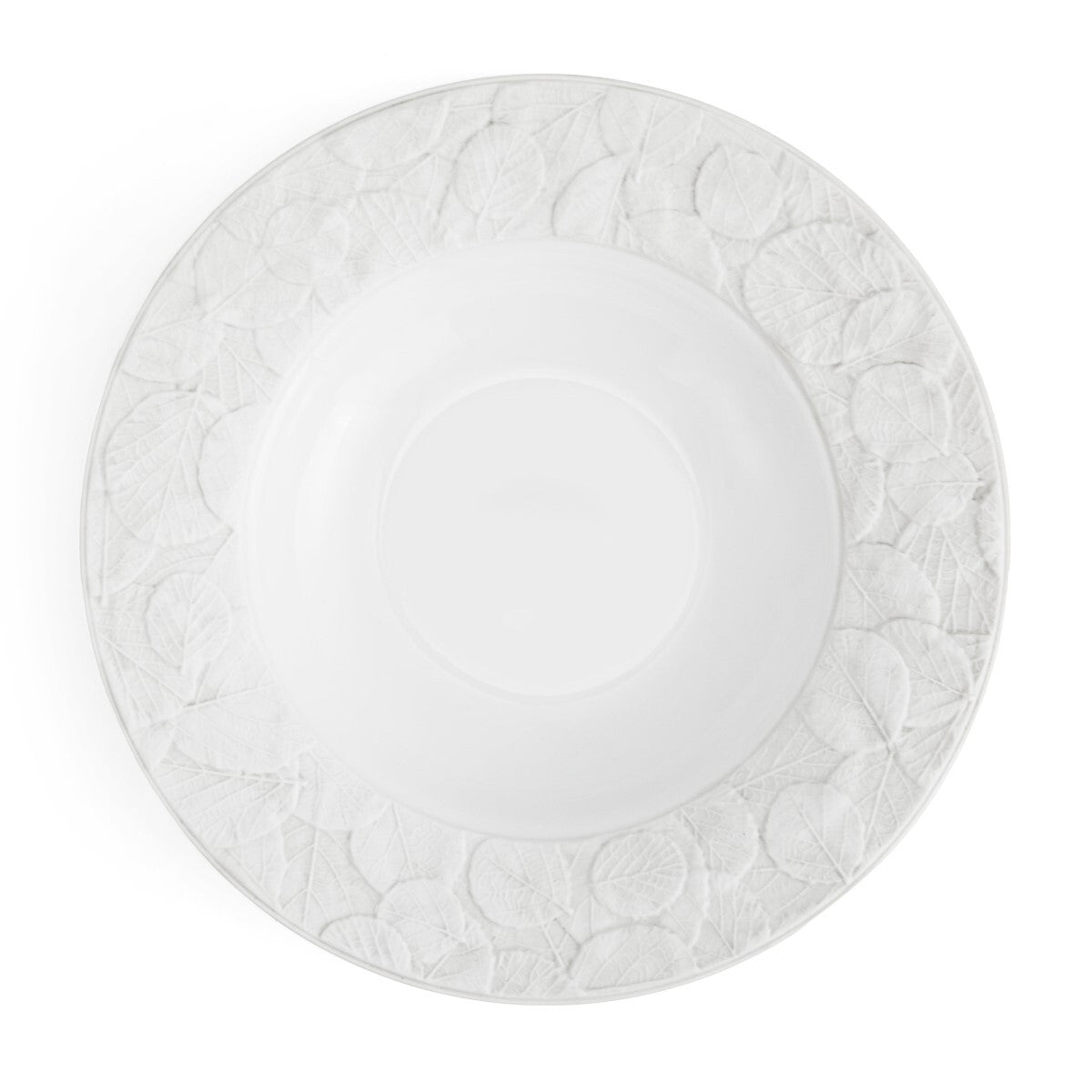 Forest Leaf Rimmed Bowl