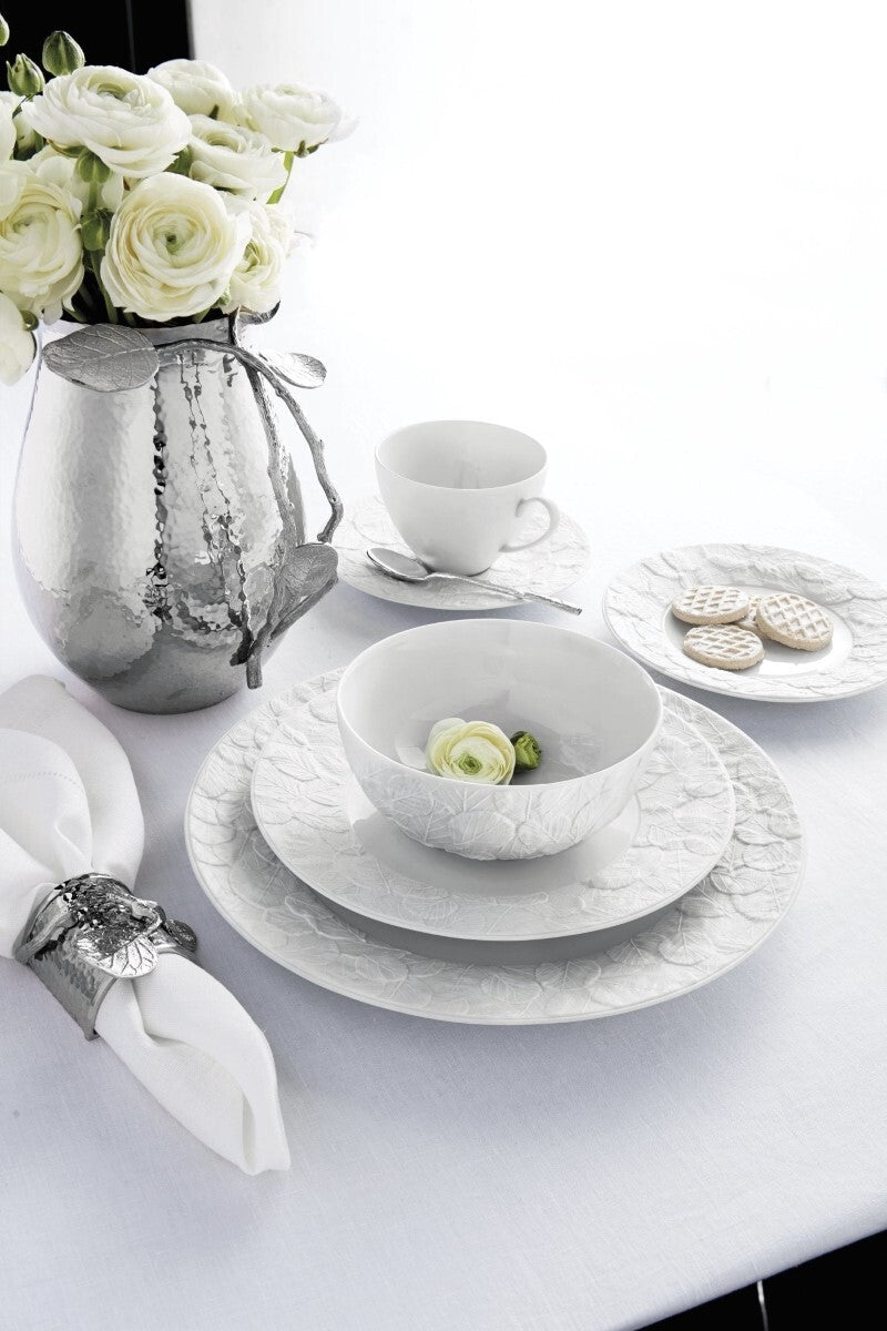 Forest Leaf Rimmed Bowl