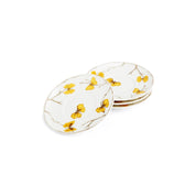 Butterfly Ginkgo Gold Demitasse Set