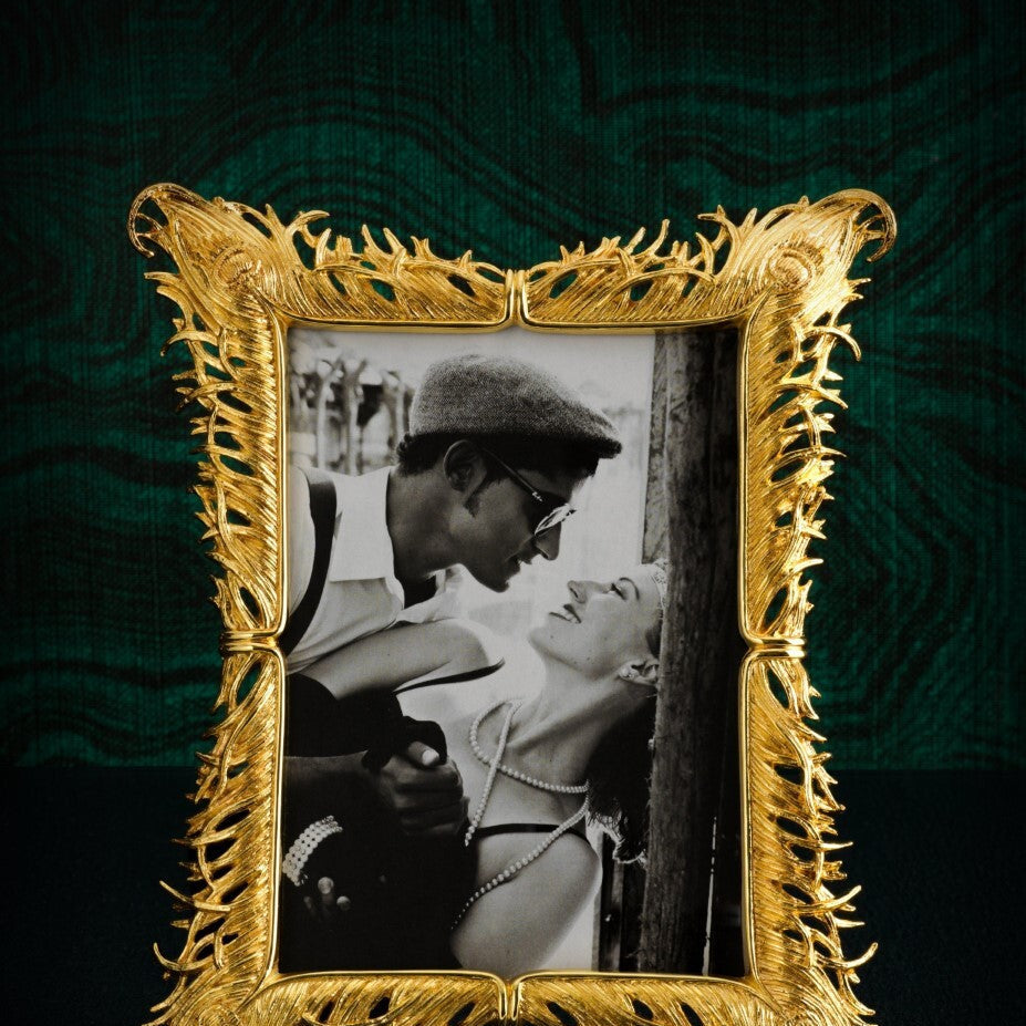 Plume Frame - Gold