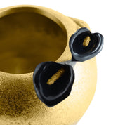 Calla Lily Midnight Rose Bowl Vase