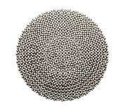 Gilded Channel Placemat in Silver, Set of 4