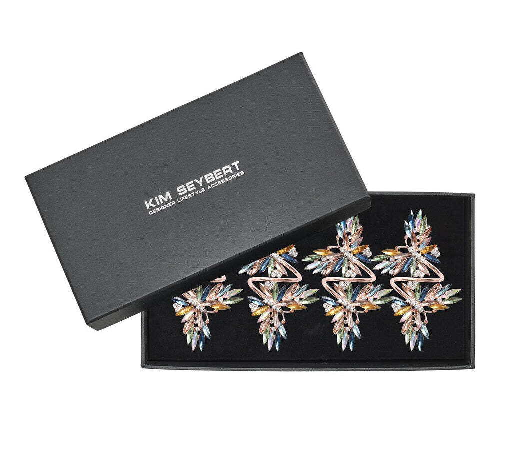 Butterflies in Multi, Set of 4, in a Gift Box