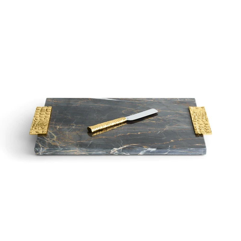Safari Luxe Large Cheese Board with Knife