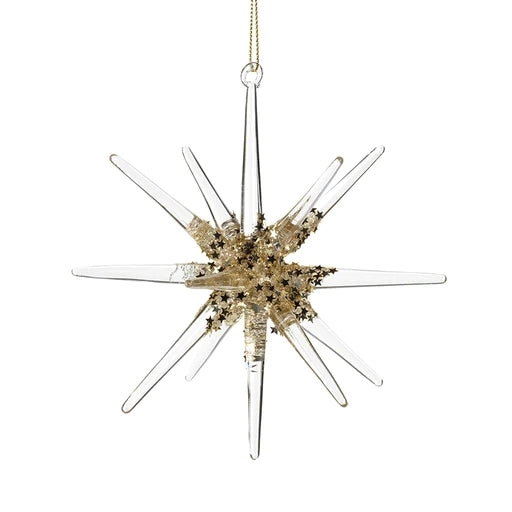 Glass 3D Snowflake - Large