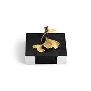 Golden Ginkgo Cocktail Napkin Holder