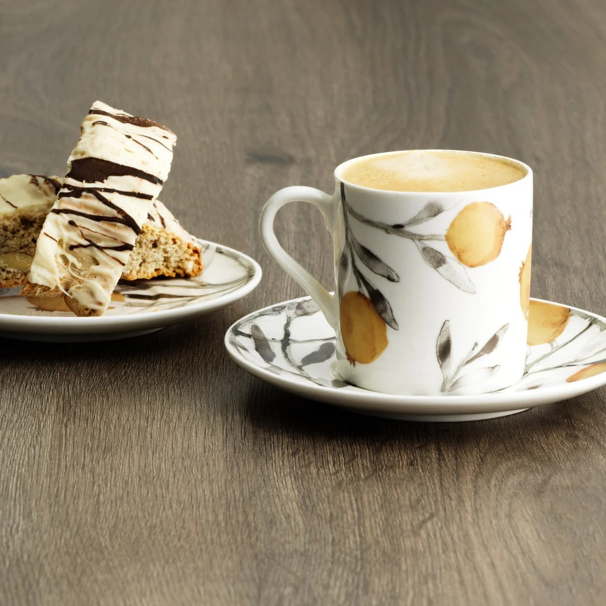 Pomegranate Demitasse - Set Of 4