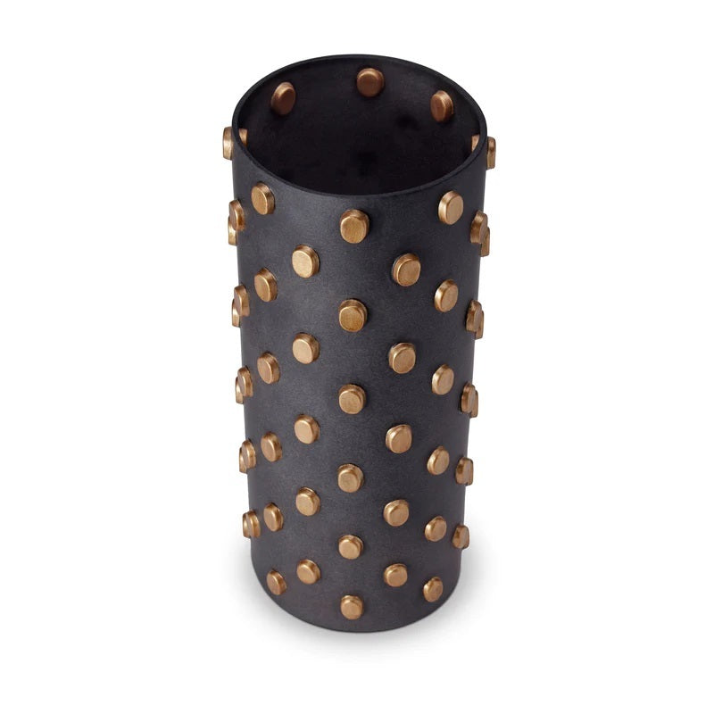 Teo Vase Black+Gold - XLarge