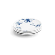 Blue Orchid Tidbit Plate Set Of 4
