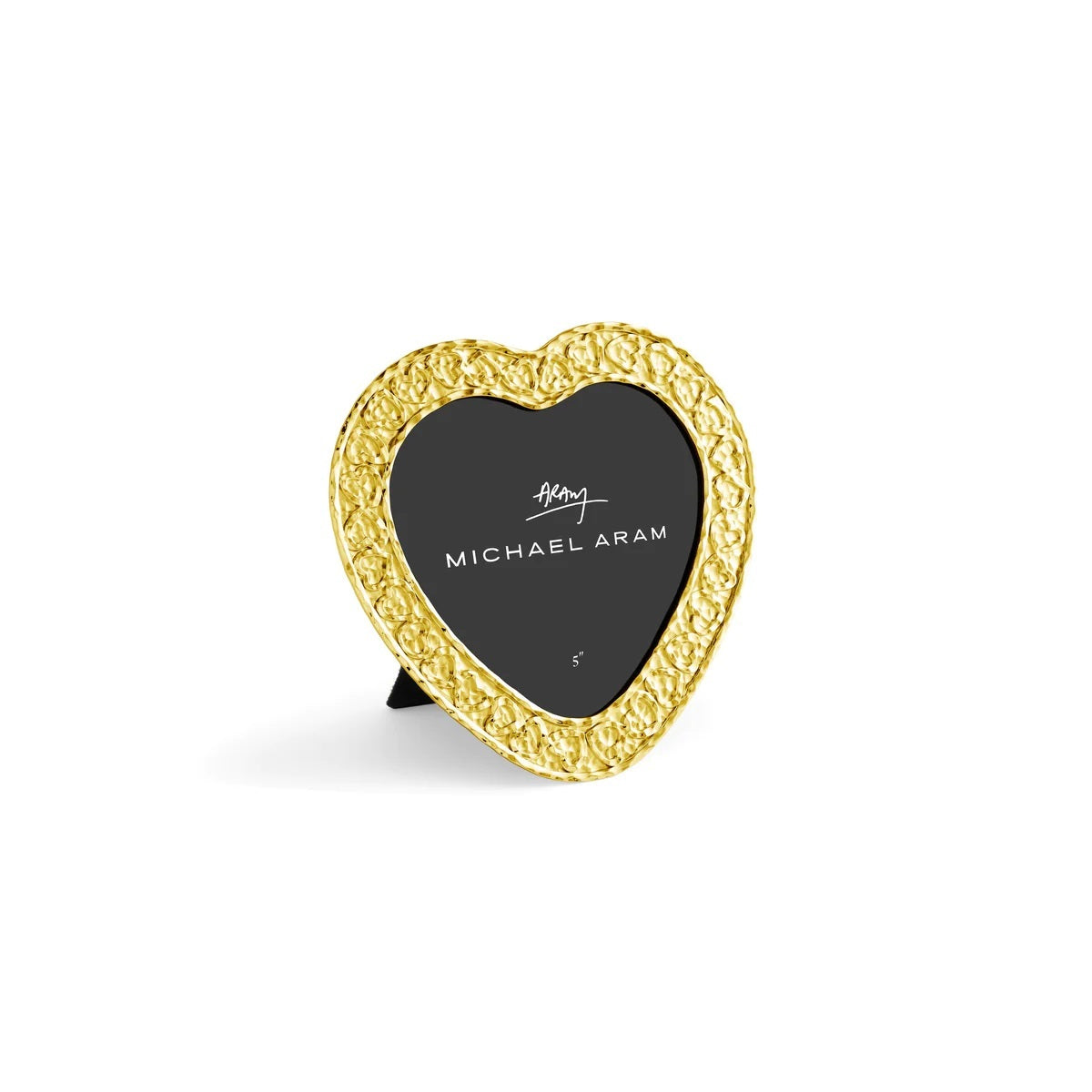 Heart Frame 5" - Gold