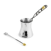 Pomegranate Coffee Pot With Spoon - Large