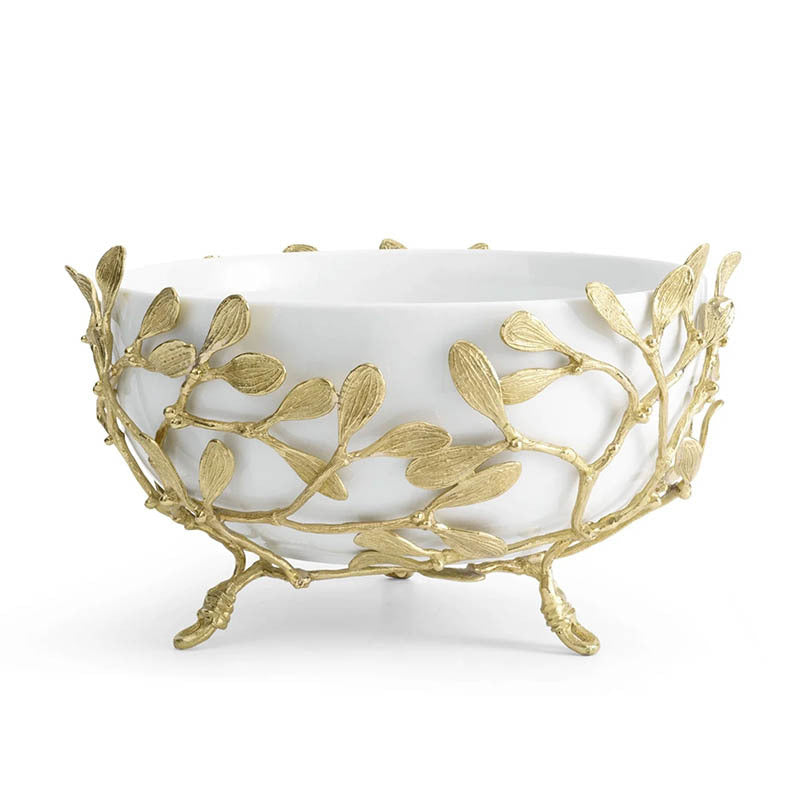 Mistletoe Porcelain Serving Bowl