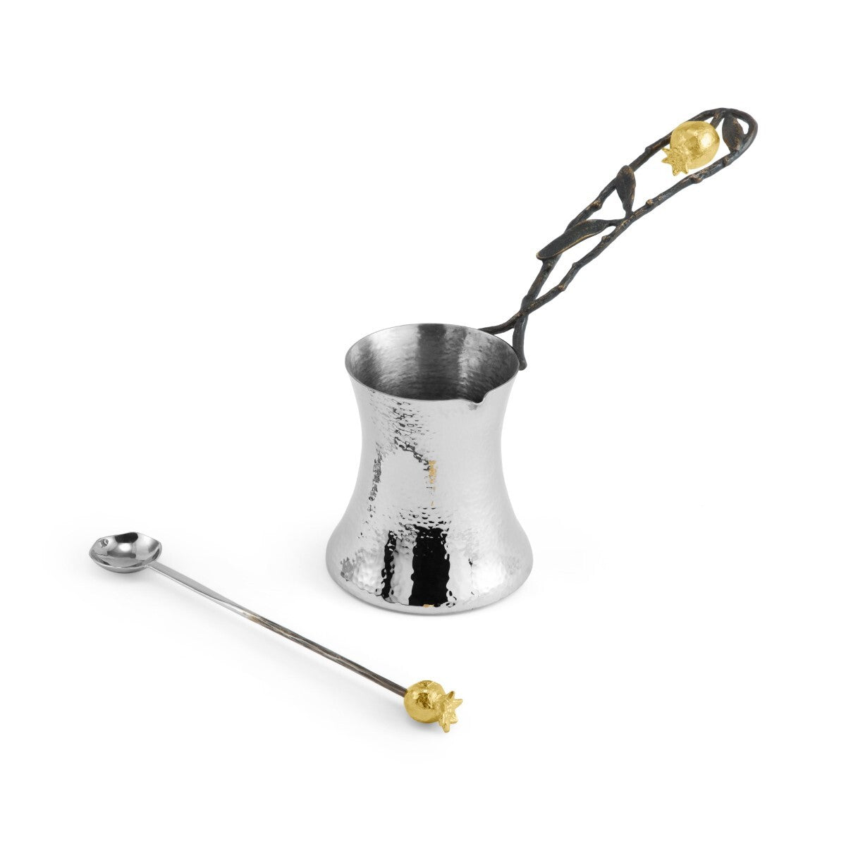 Pomegranate Coffee Pot With Spoon