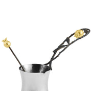 Pomegranate Coffee Pot With Spoon