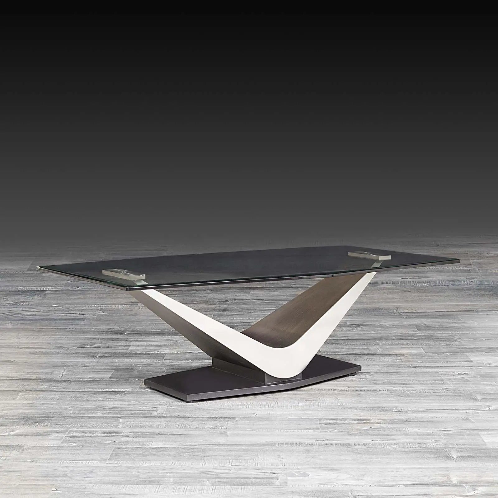 vittoria silver stylish coffee table