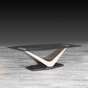 vittoria silver stylish coffee table